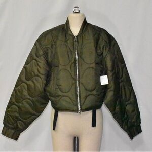 Agolde Olive Green Ski Jacket